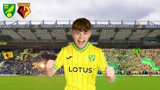 NORWICH CITY VS WATFORD  42  SIX GOAL THRILLER AS NORWICH SNEAK INTO PLAYOFFS [upl. by Eixam]