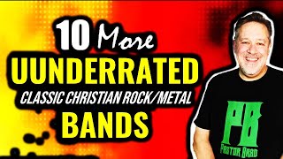 10 More UNDERRATED Christian RockMetal Bands [upl. by Wehtam]