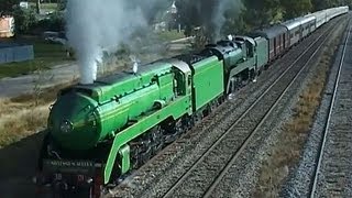 Mainline Steam Train  Farewell Millennium Aurora  Easter 2000 [upl. by Keynes]