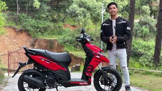 What NeshangShrestha Thinks About the Aprilia SR160 [upl. by Harrell440]