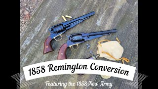 Cartridge Conversion Revolvers Pt 1The 1858 Remington Conversion [upl. by Sochor]