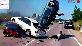 2 Shocking Moments Of Luckiest People Caught On Camera  Idiots In Cars JawDropping Police Crazy [upl. by Yvel127]