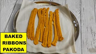 DIWALI SPECIAL  BAKED RIBBONS PAKODA [upl. by Attenyw]