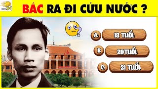 Đoán 13 Câu Đố BÍ ẨN VỀ BÁC HỒ Và Lịch Sử Việt Nam 4000 Năm  Tập Hay Nhất 1  Nhanh Trí [upl. by Niwrud]