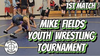 2024 Chilton Mike Fields Youth Wrestling Tournament 1st Match [upl. by Ynnor]