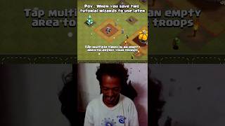 WhenyousavetwotutorialwizardstouselatercocviraltrendingBunnyG07 ClashOfClans [upl. by Macleod]