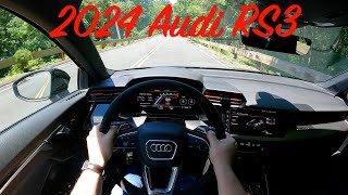 2024 Audi RS 3  POV Test Drive [upl. by Lidia113]