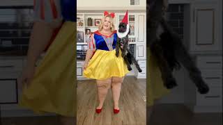 Plus Size Disney Halloween Looks with a little help from Data shorts [upl. by Eresed]