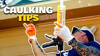 Exterior Caulking  Master Sealing Your Home To Paint [upl. by Ishmael777]