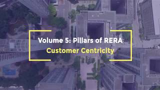 RERA Volume 5  Pillars of RERA Customer Centricity [upl. by Beverly]