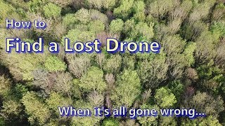 How to Find a Lost Drone  Mavic Air Pro Spark amp Phantom [upl. by Maclaine]