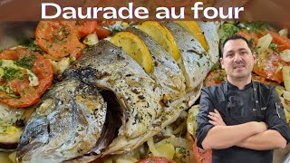 Comment Cuisiner une Daurade au four 🔥🔥🔥 [upl. by Ettener]