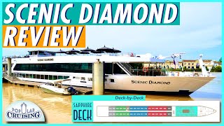 Take a LUXURY River Cruise in Europe 🇪🇺 Scenic Diamond Review and DeckbyDeck Tour  Scenic Cruises [upl. by Sixela939]