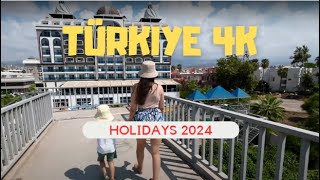 Türkiye 2024 4K Hotel Club Sun Heaven Alanya  Payallar [upl. by Ajnek]