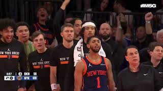 Knicks vs Nets NBA Cup Group Stage Highlights 11152024 [upl. by Laamak767]