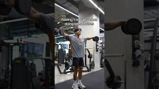 Feeling more traps than side delts on a lateral raise DO THIS [upl. by Stockton]