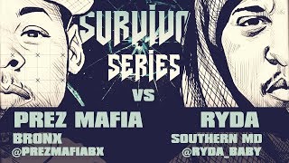 RYDA VS PREZ MAFIA SMACK URL RAP BATTLE  URLTV [upl. by Amol]