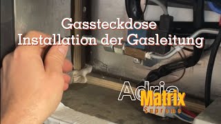 Gassteckdose im Wohnmobil 🚐Installation 🛠️ der Gasleitung [upl. by Beatrix]