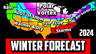 Winter Forecast 202425  Colder amp More Snow [upl. by Rozalin]