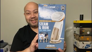 Unboxing Conair Steam amp Iron With Turbo [upl. by Retnuh]