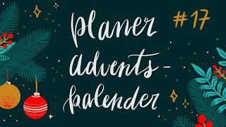 Türchen 17  Planeradventskalender 2019  Planerrückblick 2019 amp Setup 2020  penandalex [upl. by Lazar]