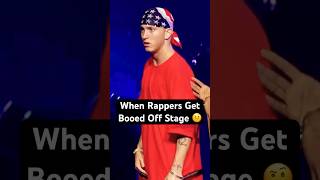 When Rappers Get Booed Off Stage 🤨 [upl. by Ititrefen]