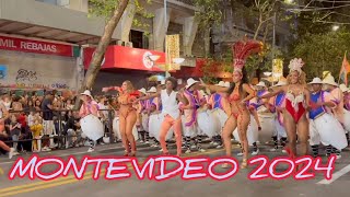 DESFILE INAUGURAL DE CARNAVAL 2024 MONTEVIDEO URUGUAY [upl. by Ahsikcin783]