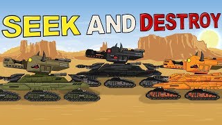 quotSeek and Destroyquot Cartoons about tanks [upl. by Peggi]