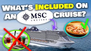 Whats INCLUDED on an MSC cruise Food drinks activities and more [upl. by Skrap699]