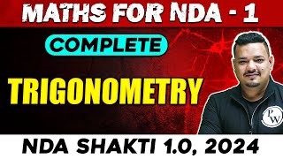 NDA Maths  Trigonometry  NDA 1 2024  Defence Wallah [upl. by Proudlove]