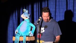 Terry Fator With Axtell Alien Puppet At Vent Haven ConVENTion [upl. by Fania195]