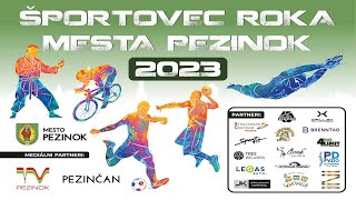 Galavečer vyhlásenia Ankety športovec roka mesta Pezinok za rok 2023 [upl. by Lennahc]