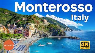 Monterosso al Mare Cinque Terre  Italy Walking Tour 4K 60fps ©️Voyatours [upl. by Oler]