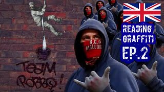 GRAFFITI WAR BANKSY VS ROBBO AT READING PRISON  Narrated by Fliss [upl. by Tawney368]