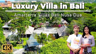 Amarterra Villas Resort Bali Nusa Dua Luxury Retreat in Paradise  Virtual Tour [upl. by Loseff]