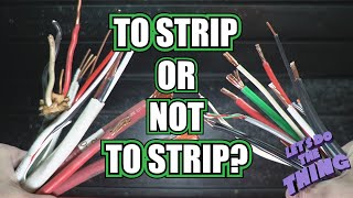 Is It Worth Stripping Copper Wire For Scrap Should You Buy a Stripper [upl. by Routh]