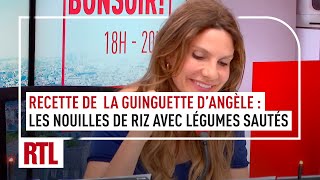 Les recettes de la guinguette dAngèle  Les nouilles de riz aux légumes sautés [upl. by Loydie811]