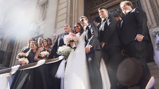 Kate amp Nicks Wedding  Manhattan New York  4k Film [upl. by Natsuj]