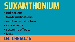 injection Suxamthonium  succinylcholine [upl. by Mafala]