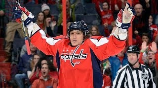 Washington Capitals Alex Ovechkin takes on the Montreal Canadiens [upl. by Colinson]