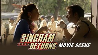 Ajay Devgn Aur Kareena Ke Solid Dialogues  Singham Returns  Movie Scene [upl. by Chelsea]