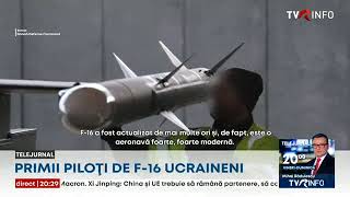 Primii piloți de F16 ucraineni sunt gata să intre în luptă [upl. by Tenner832]