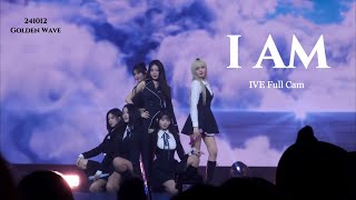 241012 IVE  I AM〈Golden Wave in Tokyo 2024〉아이브 골든웨이브 4K [upl. by Eelyma]