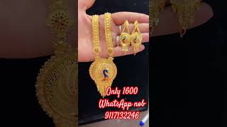 15 gmgold plated Rani Har Booking nob 9117132246 ziyacreation goldjewellery youtube [upl. by Brittney]