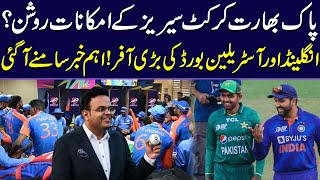 Possibilities Of IndiaPakistan Cricket Series Important News  Zor Ka Jor  SAMAA TV [upl. by Eel899]