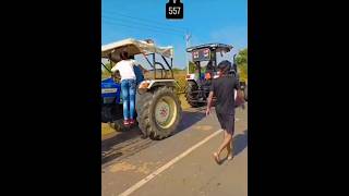 Tochan mukabla new holland 3630 vs eicher 557 me [upl. by Ahsimed904]