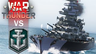 War Thunder Vs World of Warships [upl. by Marsland]