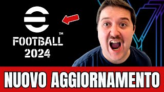 eFOOTBALL 2024  IL NUOVO AGGIORNAMENTO PORTERÀ IL CROSSPLAY E LA NUOVA MODALITÀ OFFLINE MYLEAGUE [upl. by Millda]