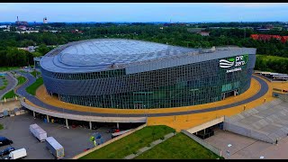 PRE ZERO ARENA GLIWICE POLAND 2024 DRONE VIEW  WIDOK Z DRONA DJI Mini 3 [upl. by Luanne]