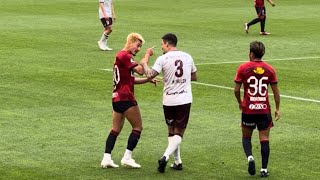 【鹿島アントラーズ】優磨vsマテウス 何かを言い合い揉める2人 鹿島アントラーズvsヴィッセル神戸 Jリーグ [upl. by Bella]